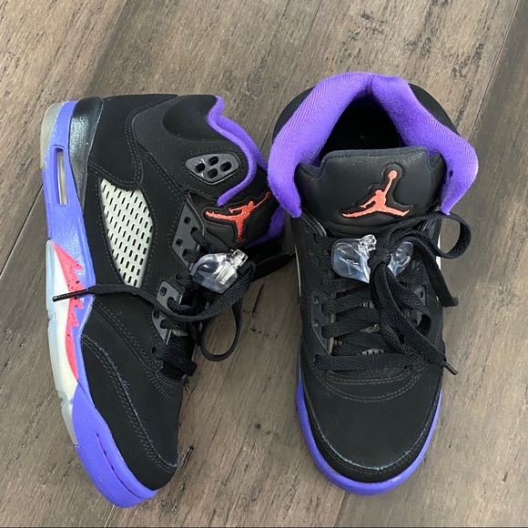 Air Jordan 5 Raptors Retro- Youth - Picture 2 of 14